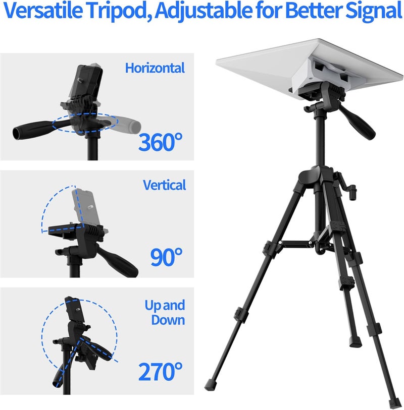 EAZUSE Starlink Mini Tripod Mount New Version Compatible with 2025 Starlink Mini Tripod Adapter Aluminum - Image 4